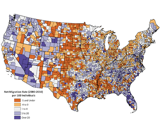 Illustration for article titled A Map of Where Americans Are Moving (Hellooooo, Vegas!)